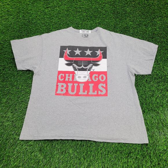 Chicago-Bulls Shirt XL/2XL 24x27 Gray - Picture 1 of 13